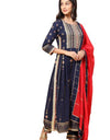 Gota Patti Kurta, Pyjama & Dupatta Set Cotton Silk Special