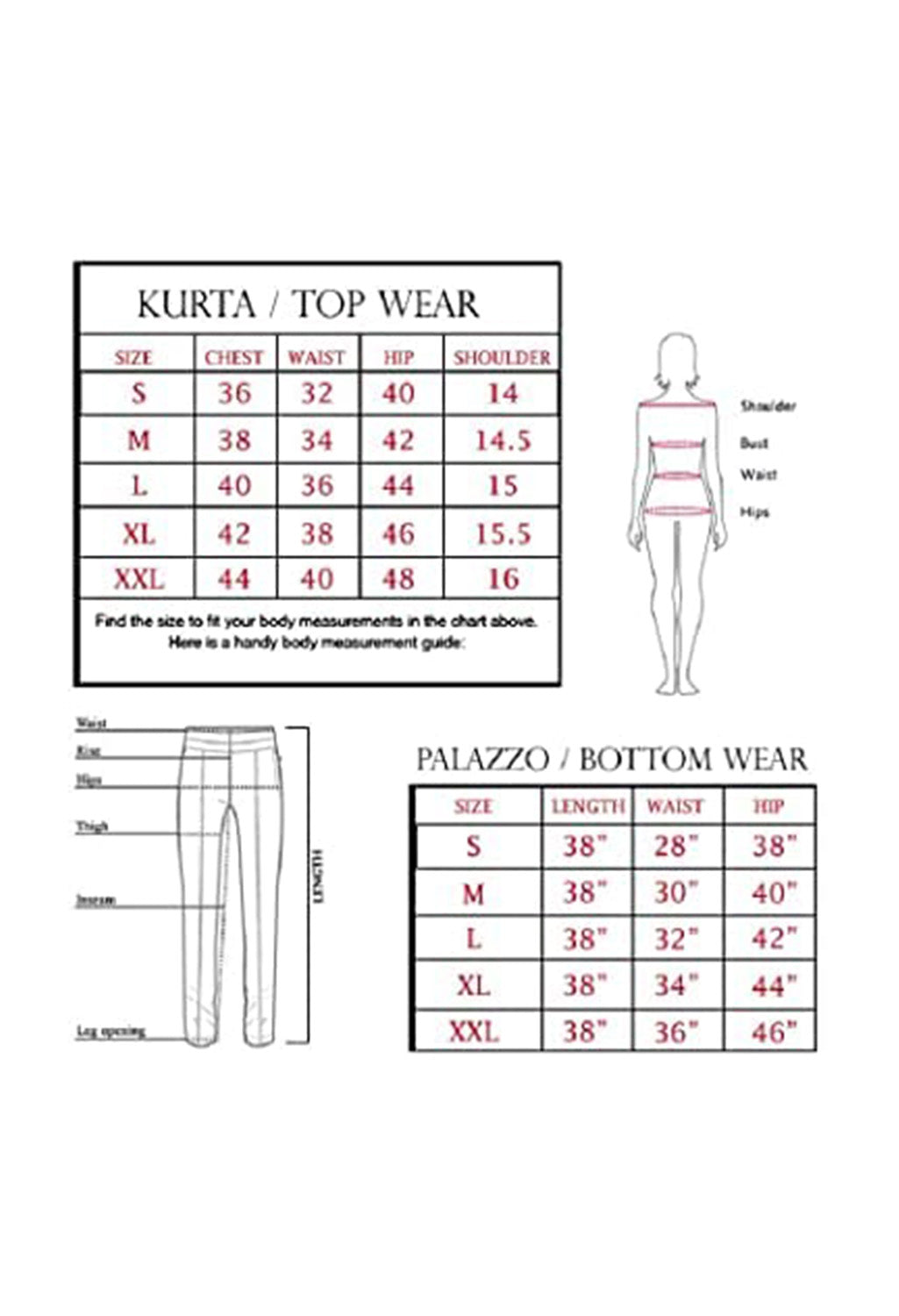 Olive Green Cotton Kurti with Black Printed Palazoo