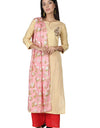 Women's Kurta and Sharara Set Cotton Silk