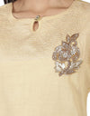 Women's Kurta and Sharara Set Cotton Silk